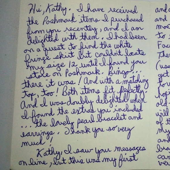 Sharing a most thoughtful Thank You - Picture 2 of 4